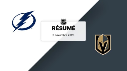 TBL vs VGK | Résumé | 06/11/2025