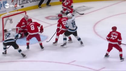 Jack McBain with a Goal vs. Detroit Red Wings