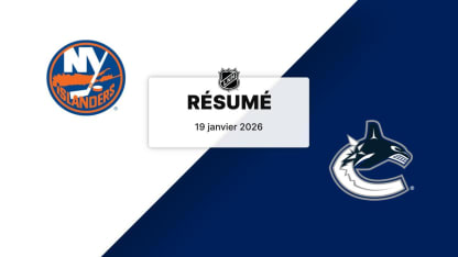 NYI vs VAN | 19 01, 2026 | Résumé