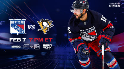 Rangers vs. Penguins: Pregame Notes | 02.07.25