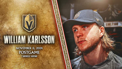 William Karlsson Postgame 11/11