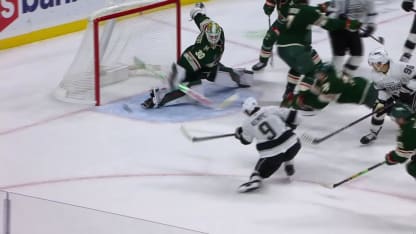 LAK@MIN: Kempe scores goal against Jesper Wallstedt