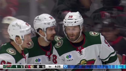 MIN@OTT: Hartman scores goal against Linus Ullmark