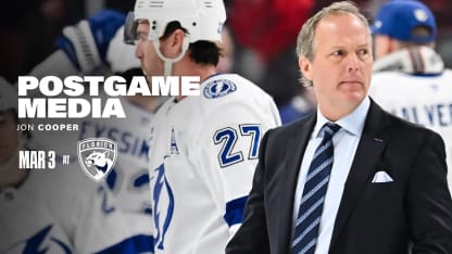 Jon Cooper | Postgame at Florida Panthers