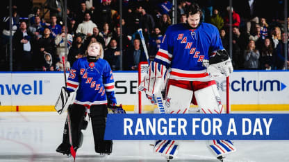 Finn's Day as a New York Ranger