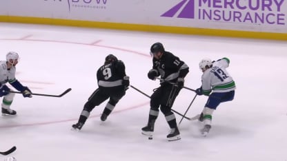 VAN@LAK: Kopitar scores goal against Kevin Lankinen