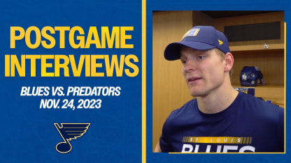 Nov. 24: Postgame interviews