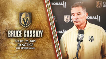 Bruce Cassidy Pregame 3/20