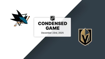 SJS at VGK | Condensed Game
