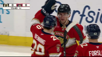 FLA vs. BOS: Samoskevich scores in third straight game