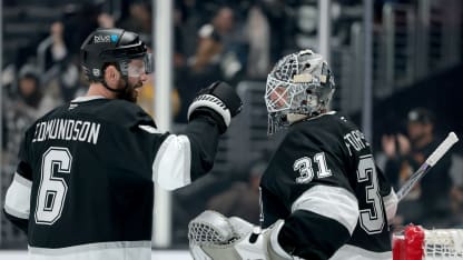 Anton Forsberg omutlig när Los Angeles Kings tog stora skär mot slutspel