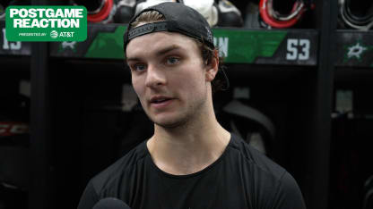 CGY@DAL Postgame: Wyatt Johnston