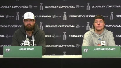 Pregame: Benn and Heiskanen