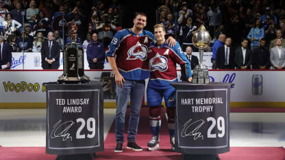 Colorado Avalanche hold MVP ceremony for MacKinnon