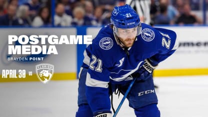 Brayden Point | Postgame Game 5 vs Florida Panthers