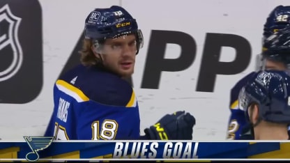 Thomas inscrit les Blues au tableau