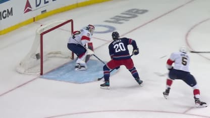 Bobrovsky niega gol a Kreider