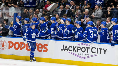 MIN@TOR: Robertson scores goal against Filip Gustavsson