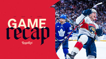 RECAP: Panthers 6, Maple Leafs 1