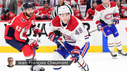 Canadiens capitals badge chaumont