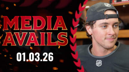 Shane Pinto Pregame Media vs WPG