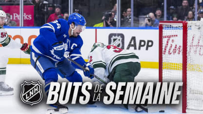 Les buts de la semaine