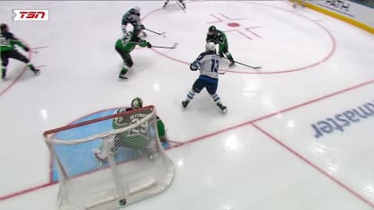 WPG@DAL: Perfetti scores PPG against Jake Oettinger