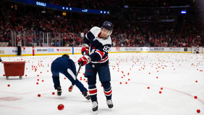 Washington Capitals Nicklas Bäckström uppmärksammar Hockey Fights Cancer