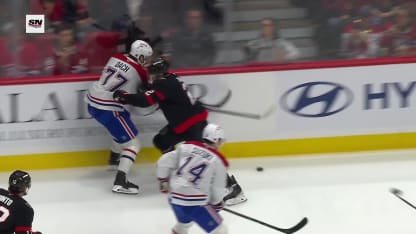 MTL@OTT: Slafkovsky scores PPG against Linus Ullmark