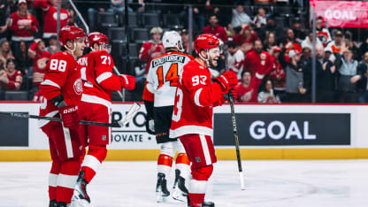 PHI@DET: DeBrincat scores PPG against Dan Vladar