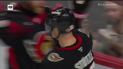 VAN@OTT: Stutzle marque un but contre Kevin Lankinen