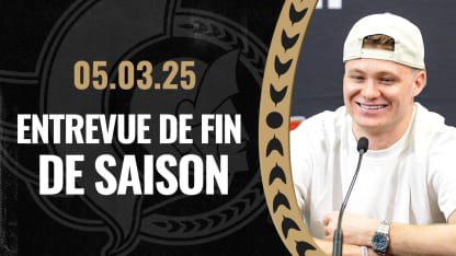 Tim Stützle entrevue - 3 mai