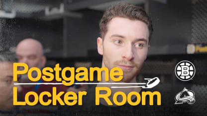 Locker Room Raw: Arvidsson, Lohrei, Swayman, Geekie