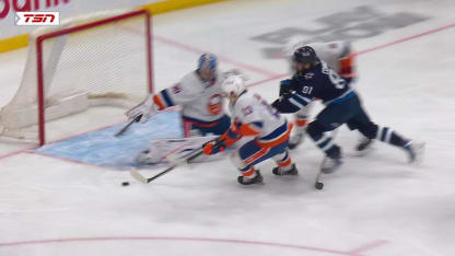 Kyle Connor with a Goal vs. New York Islanders