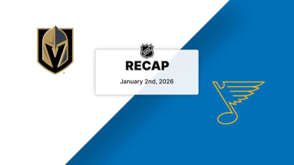 Recap: Golden Knights at Blues 1.2.26