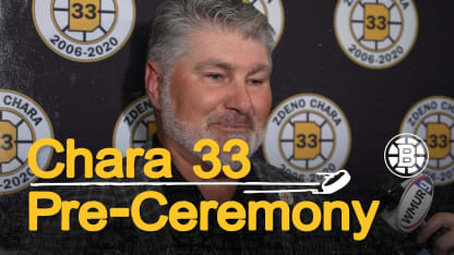 Chara 33: Ray Bourque, Patrice Bergeron