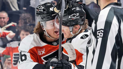 Dvorak scores as Konecny earns 500th point