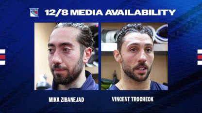 Postgame: Zibanejad and Trocheck