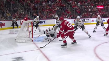 CHI@DET: Copp scores goal against Petr Mrazek