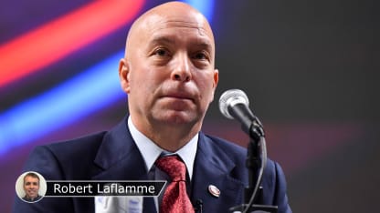 Kent Hughes badge Laflamme