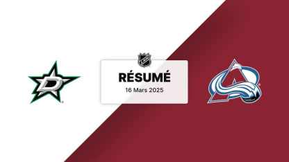 DAL vs COL | Résumé 16/03/25
