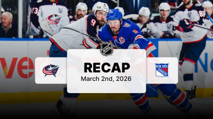 CBJ at NYR | Recap