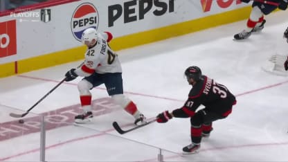 FLA@CAR: Jarvis scores goal against Sergei Bobrovsky