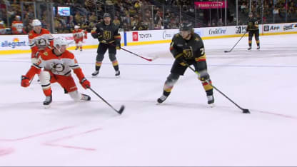 ANA@VGK: Kolesar scores goal against Lukas Dostal