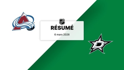 COL vs DAL | Résumé | 06/03/2026