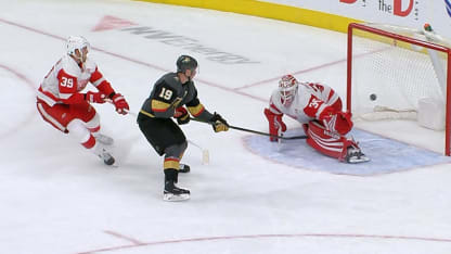 Golden Knights fall to Red Wings