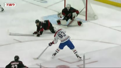 MTL@CAR: Kapanen scores goal against Brandon Bussi