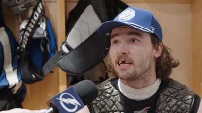 Conor Geekie | Pregame at Toronto Maple Leafs