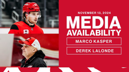 Marco Kasper, Derek Lalonde Morning Skate Media