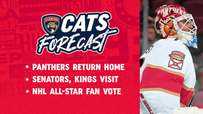 Cats Forecast: Panthers Looking Forward to Getting Back Home